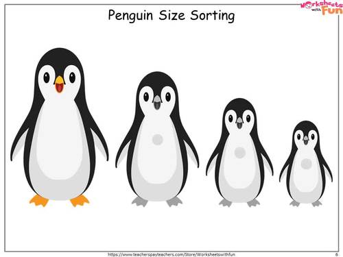 Penguin Busy Book Printable for Toddler, Preschooler and Kindergartener ...