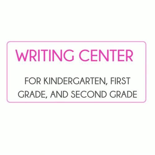 Fall Writing Center | Kindergarten and 1st grade NOVEMBER | TPT