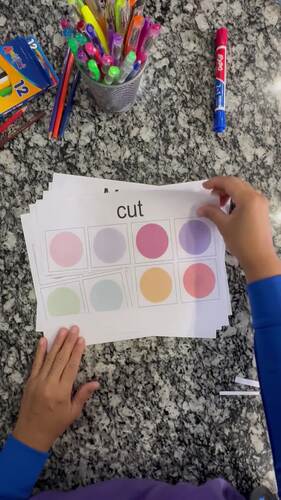 Color Matching Activity for Preschoolers | Colors Matching Worksheets ...