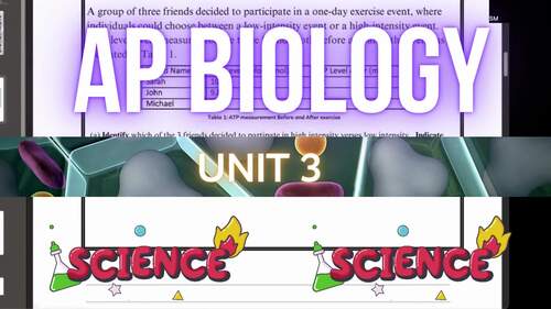 AP Biology Curriculum | Unit 3 Free Response Question FRQ | Cell ...