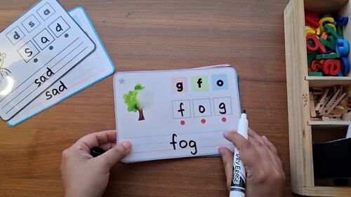 Short O CVC Word Building Mats | Phonics Centers & Word Work | TPT