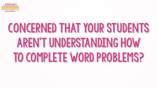 Multiplication and Division Word Problems | Digital Resource by Ashleigh