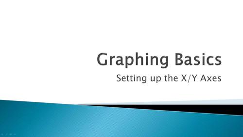 Preview of Setting up the X-Y Axis on a Graph "How-To" Video