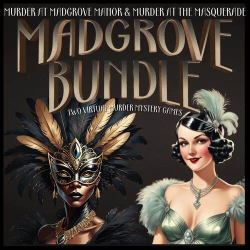 Murder at Madgrove Manor Online Mystery Game Bundle Middle, High
