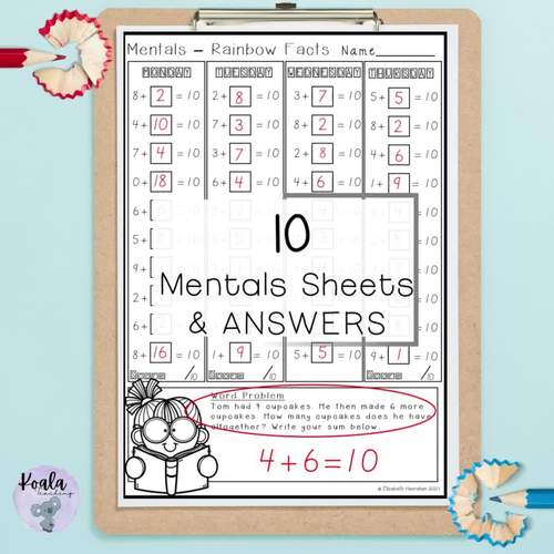 Maths Mentals by Teacher Planning Resources | TPT