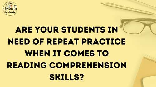 Reading Comprehension Task Cards | Bundle | PDF & Google Forms | TPT