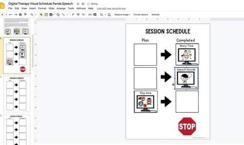 Speech Therapy Visuals Kit (Digital Option Included). Symbols for OT/PT ...