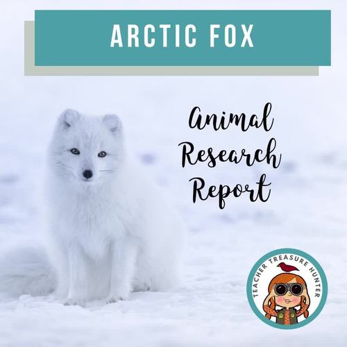 Arctic Fox animal Report informational article for arctic animals research