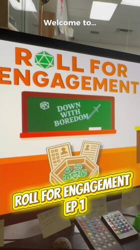 Roll For Engagement - PowerPoint Version