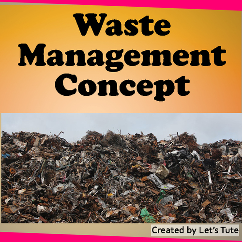 Waste Management Concept Environmental Science by Letstute TPT