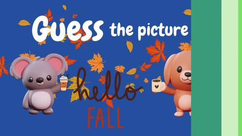 Preview of Guess the picture Fall Edition