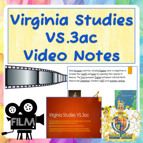 Preview of Virginia Studies VS.3ac Notes Recording