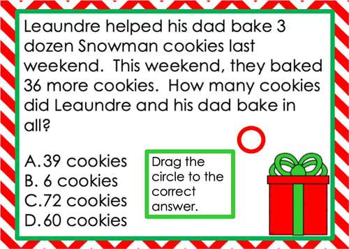Christmas Math Task Cards | Printables and Digital Bundle | Math Centers