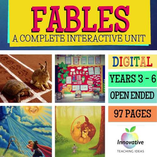 aesop s fable unit meaning moral message literacy distance learning