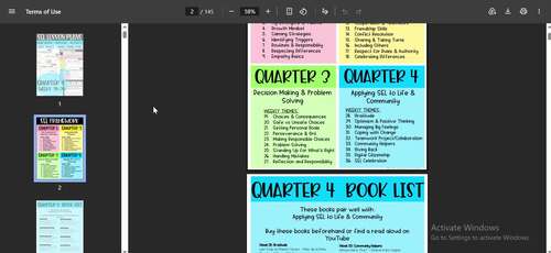 SEL Lesson Plans QUARTER 4 (weeks 28-36) by Sunshine and Schooltime