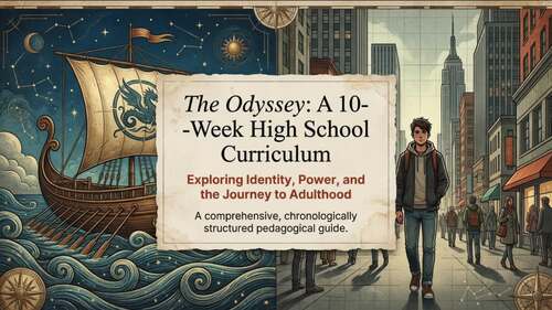 The Odyssey Teaching Unit | Senior English Epic Study | Greek Mythology ...