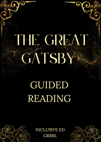 Preview of Great Gatsby Guided Reading | Close Reading & Literary Analysis Ch 7 Part 1