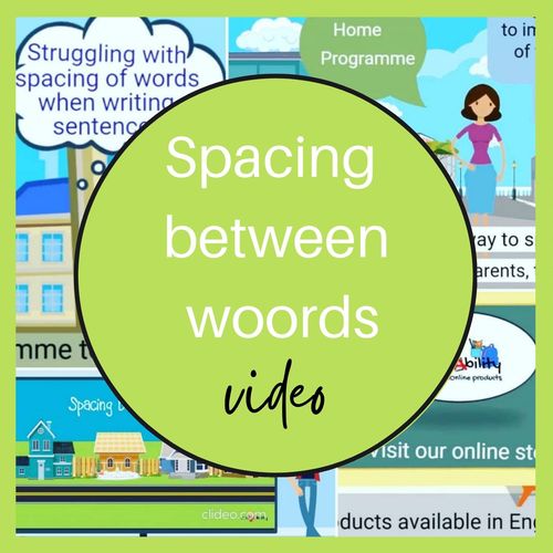 Spacing of written work: Video by WriteAbility | TPT