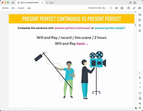 ESL Upper Intermediate: Present Perfect Continuous VS Present Perfect ...