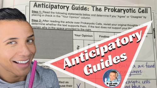 Preview of Anticipatory Guides - How to Use an Anticipatory Guide as a Pre-Assessment