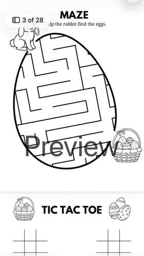 Easter Activity Worksheets for Kids | Spring Activities | Easter ...