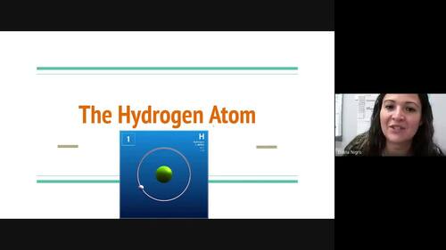 Preview of 15.2. The Hydrogen Atom Video