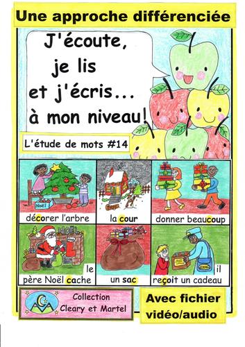 Preview of J'écoute, je lis et j'écris...à mon niveau #14-French-Christmas-le son "c dur"