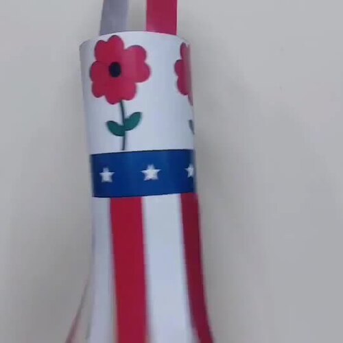 Memorial Day Craft American Flag Windsock Patriot Day Activities ...