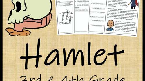 Hamlet Close Reading Comprehension Activities | 3rd Grade & 4th Grade