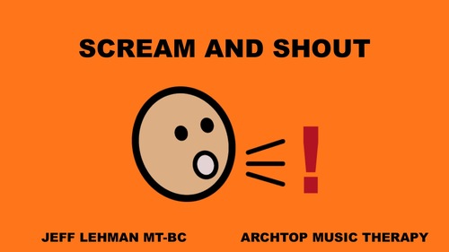 Preview of Sensory Break Song & Video - Scream and Shout