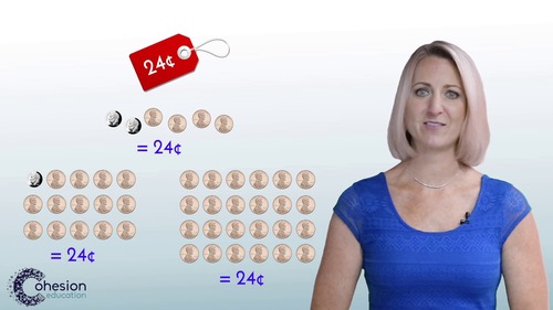 Preview of Count Combinations of Pennies and Dimes