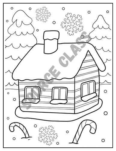Winter Coloring Pages | Winter Activities Fun No Prep January Morning Work