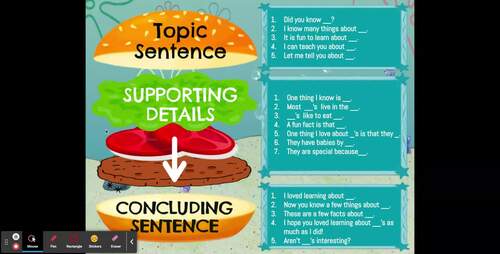 Paragraph Structure | Informational Paragraph | Animal Research Project