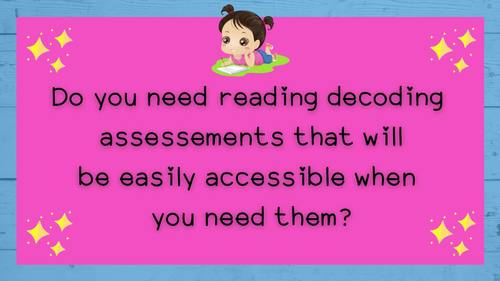 Reading Decoding Progress Monitoring Assessments for Special Education
