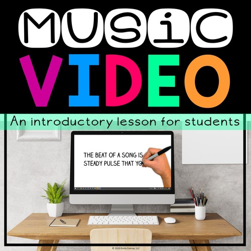 Preview of Steady Beat and Rhythm Music Video (Great For Music Distance Learning)