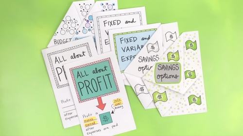 Preview of 4th Grade Math Bundle 13 Personal Financial Literacy Video