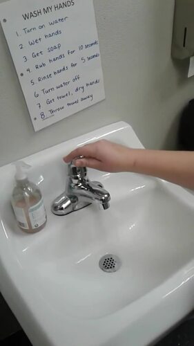 Preview of VIDEO MODEL: Washing those filthy hands