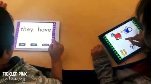 Digital Task Cards for 1st Grade
