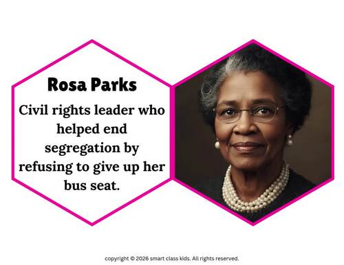Women’s History Month Bulletin Board Posters | 40 Famous Women Leaders