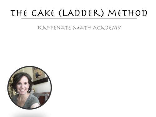 Preview of Ladder/Cake Method VIDEO