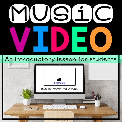 Preview of Music Notes and Rests Video: Quarter Note, Quarter Rest, Eighth Notes