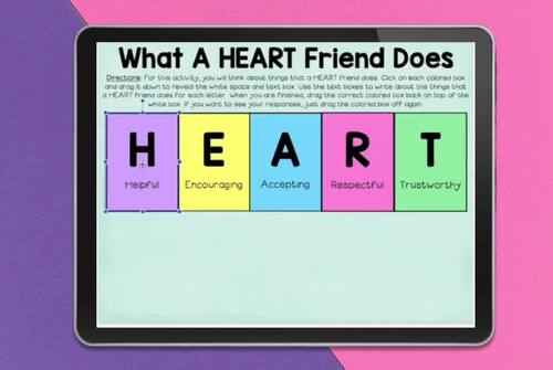 Friendship Activities For Valentine's Day SEL And Counseling Lessons