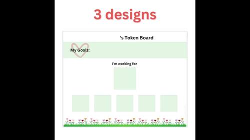 Valentine's Day Token Boards by Master The Steps | TPT