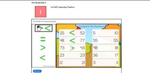 TECHademics - Fall 1st Grade Math & ELA Digital Activities | TPT