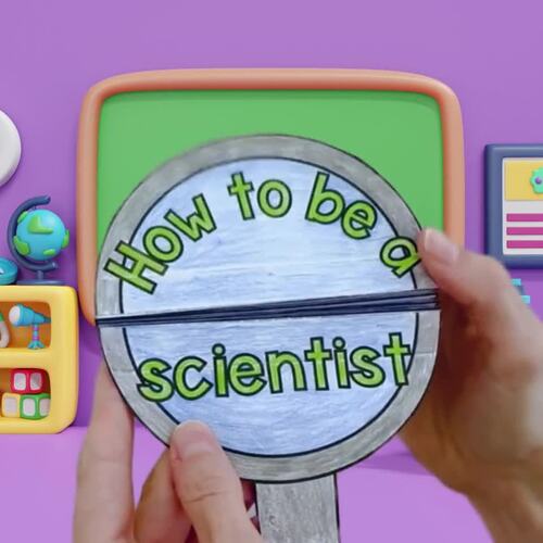 The Scientific Method sequence and fold activity cut and paste & color ...
