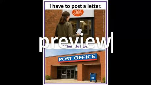 Where do I go?| Community Places | Flash & Activity Slides | PowerPoint