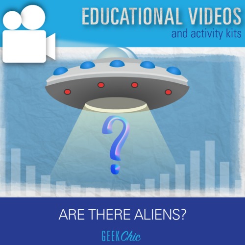 Preview of Can Aliens Exist? Earth's Place in the Universe Science Video & Activities Kit!