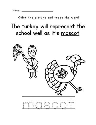 How to Catch a Turkey Book Companion by Fetch the Speech Tools | TPT