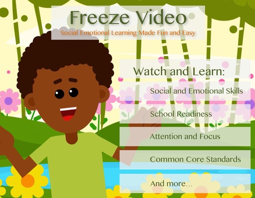Preview of Freeze Video: Self Regulation, Classroom / Behavioral Management, Mindfulness