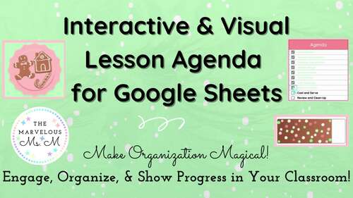 Bundle Digital Lesson Agenda|Progress & Executive Functioning Support ...